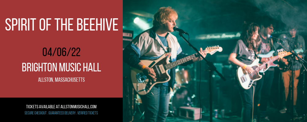 Spirit of The Beehive at Brighton Music Hall tickets Spirit of The Beehive at Brighton Music Hall