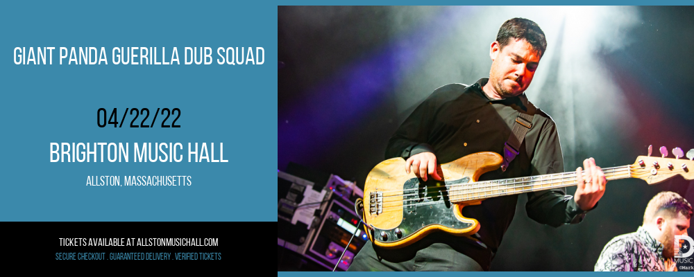 Giant Panda Guerilla Dub Squad at Brighton Music Hall tickets Giant Panda Guerilla Dub Squad at Brighton Music Hall