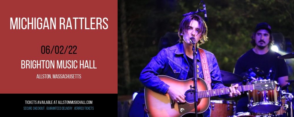 Michigan Rattlers at Brighton Music Hall tickets Michigan Rattlers at Brighton Music Hall