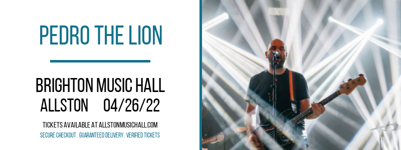 Pedro The Lion at Brighton Music Hall tickets Pedro The Lion at Brighton Music Hall