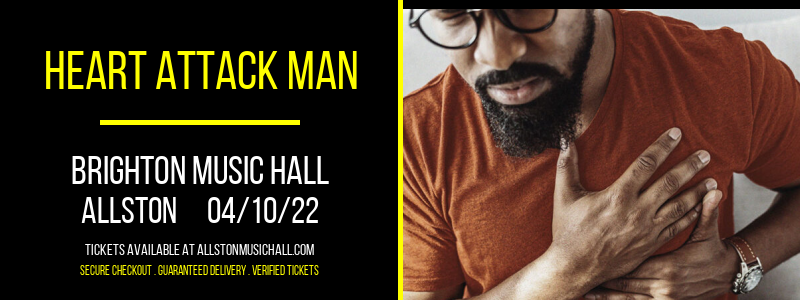 Heart Attack Man at Brighton Music Hall tickets Heart Attack Man at Brighton Music Hall
