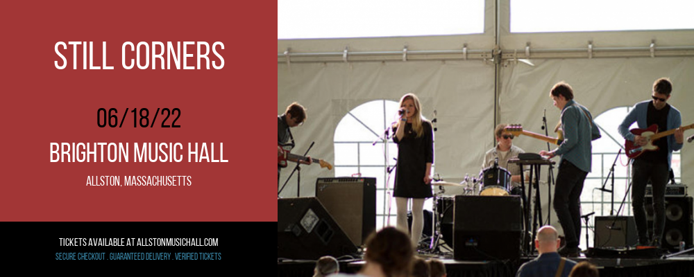 Still Corners at Brighton Music Hall tickets Still Corners at Brighton Music Hall