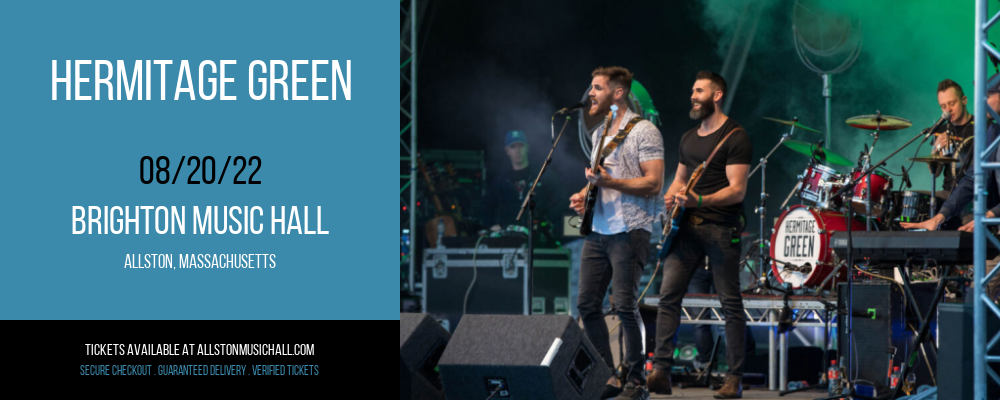 Hermitage Green at Brighton Music Hall tickets Hermitage Green at Brighton Music Hall
