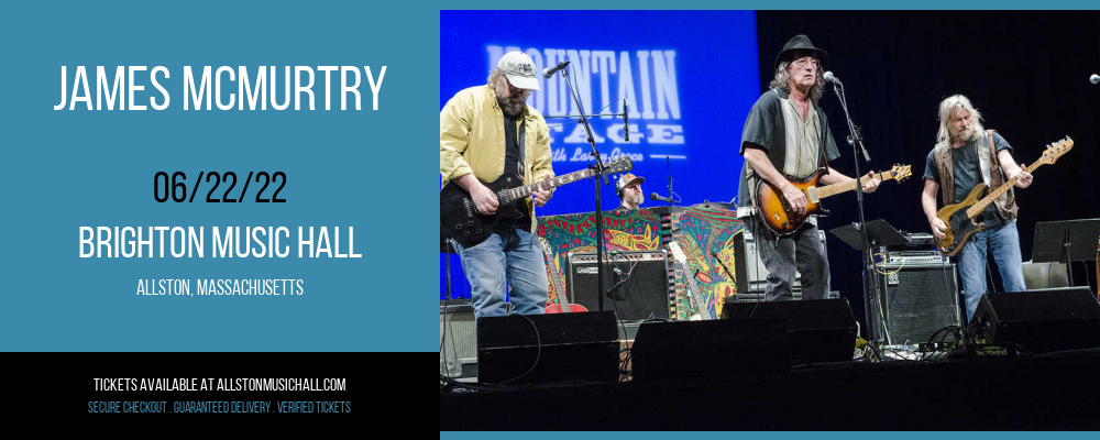 James McMurtry at Brighton Music Hall tickets James McMurtry at Brighton Music Hall