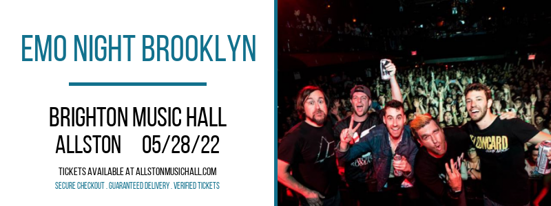 Emo Night Brooklyn at Brighton Music Hall tickets Emo Night Brooklyn at Brighton Music Hall