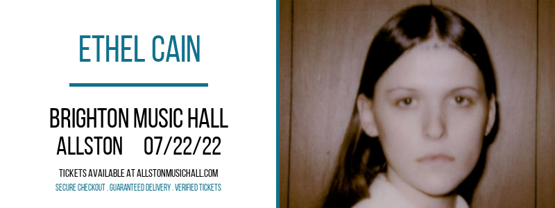 Ethel Cain at Brighton Music Hall tickets Ethel Cain at Brighton Music Hall