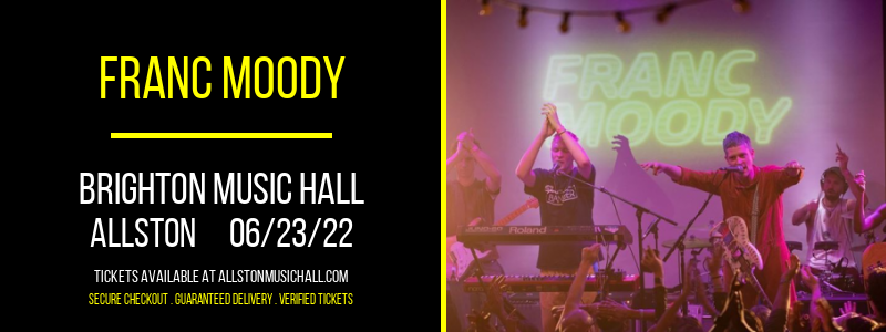 Franc Moody at Brighton Music Hall tickets Franc Moody at Brighton Music Hall