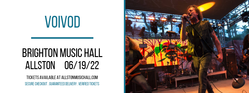 Voivod at Brighton Music Hall tickets Voivod at Brighton Music Hall