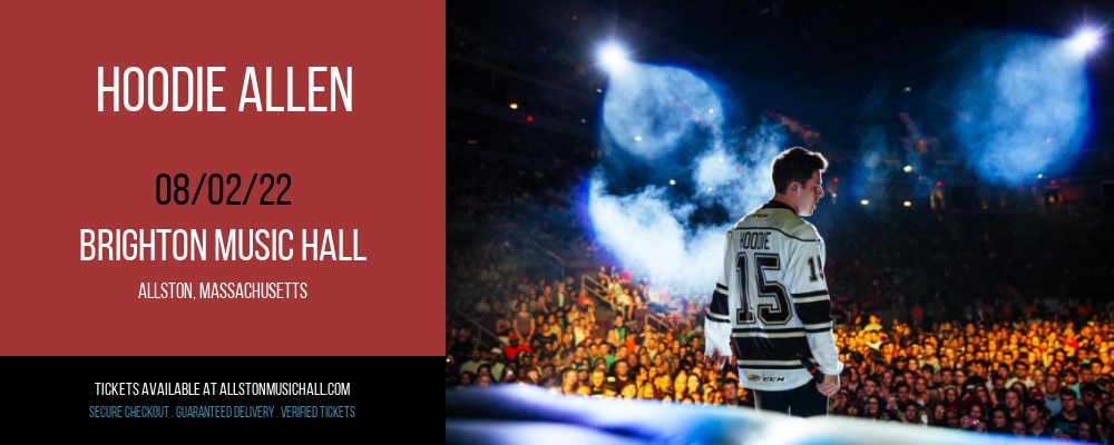 Hoodie Allen at Brighton Music Hall tickets Hoodie Allen at Brighton Music Hall