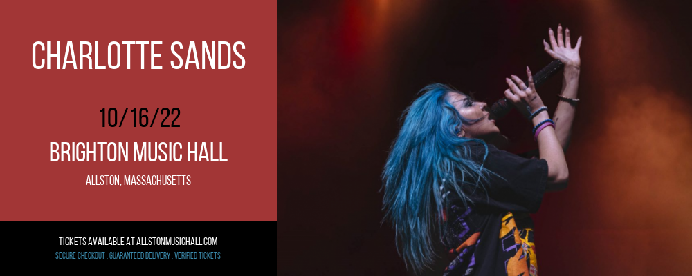 Charlotte Sands at Brighton Music Hall tickets Charlotte Sands at Brighton Music Hall