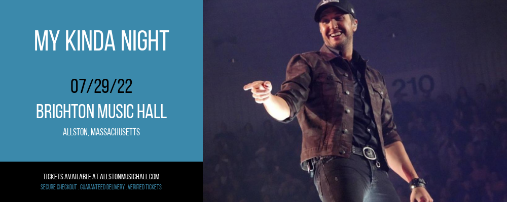 My Kinda Night at Brighton Music Hall tickets My Kinda Night at Brighton Music Hall