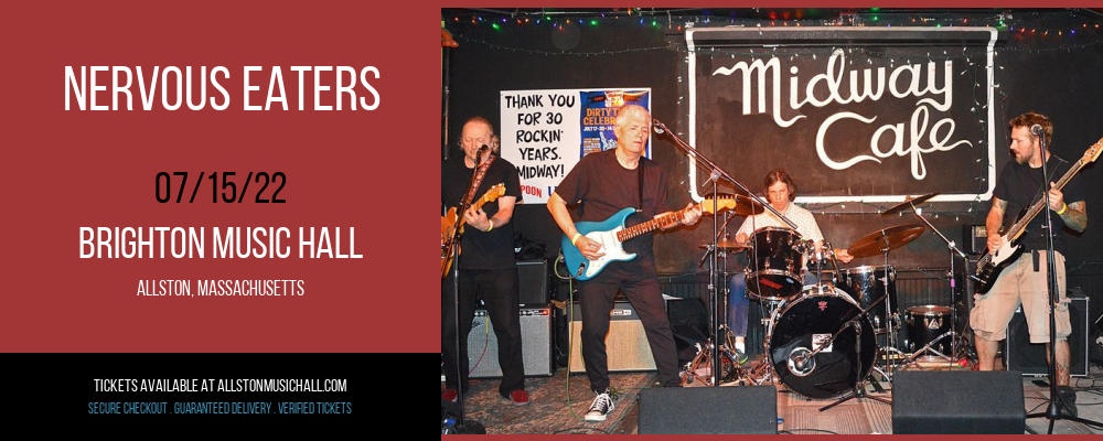 Nervous Eaters at Brighton Music Hall tickets Nervous Eaters at Brighton Music Hall