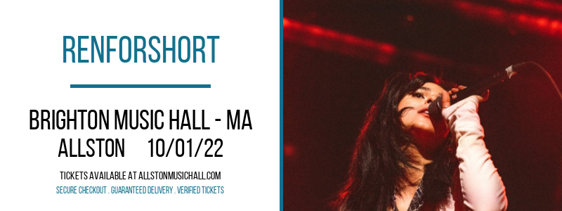 renforshort at Brighton Music Hall tickets renforshort at Brighton Music Hall