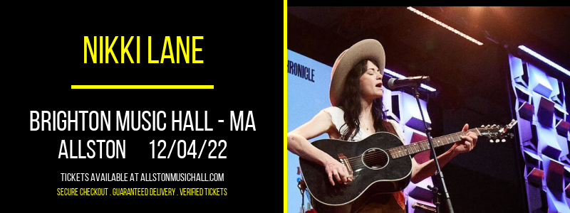 Nikki Lane at Brighton Music Hall tickets Nikki Lane at Brighton Music Hall