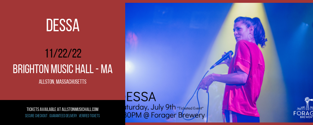 Dessa at Brighton Music Hall tickets Dessa at Brighton Music Hall