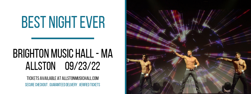 Best Night Ever at Brighton Music Hall tickets Best Night Ever at Brighton Music Hall
