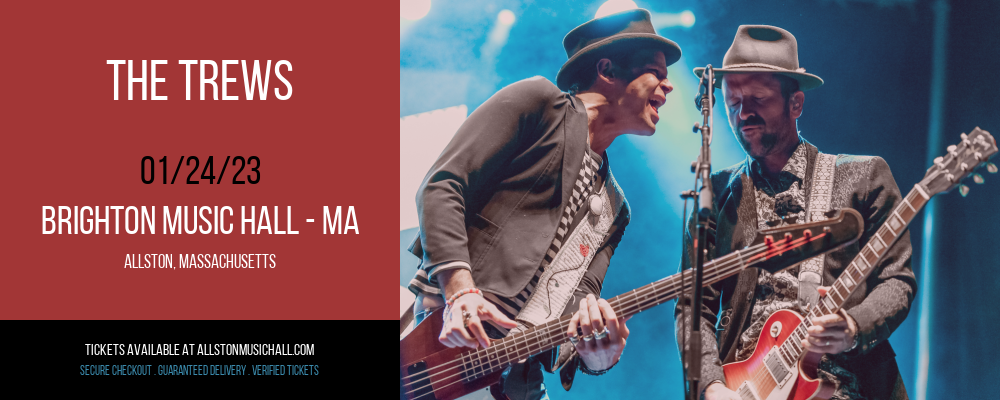 The Trews at Brighton Music Hall tickets The Trews at Brighton Music Hall