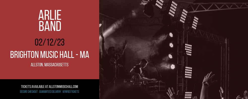 Arlie - Band at Brighton Music Hall tickets Arlie - Band at Brighton Music Hall