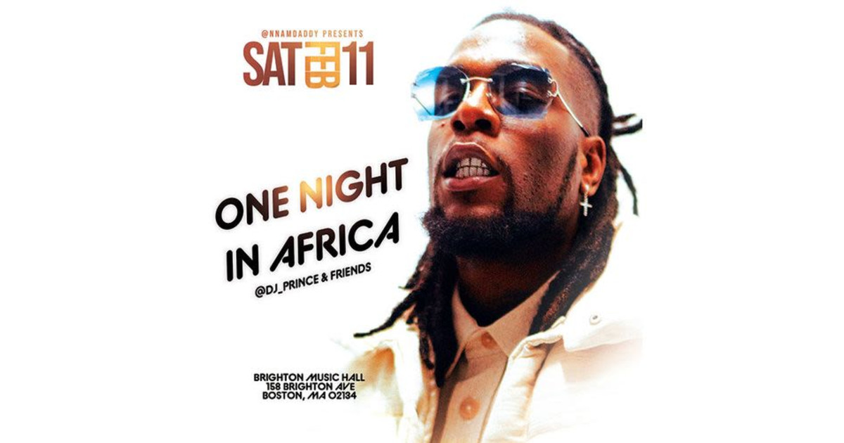 One Night In Africa at Brighton Music Hall