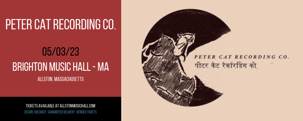 Peter Cat Recording Co. at Brighton Music Hall tickets Peter Cat Recording Co. at Brighton Music Hall