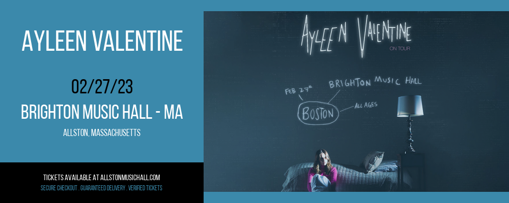 Ayleen Valentine at Brighton Music Hall tickets Ayleen Valentine at Brighton Music Hall