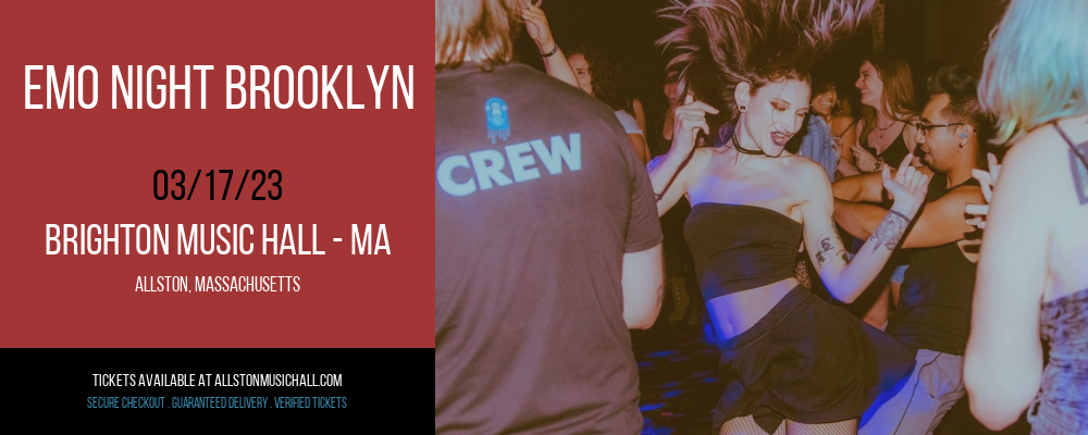 Emo Night Brooklyn at Brighton Music Hall tickets Emo Night Brooklyn at Brighton Music Hall