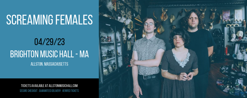 Screaming Females at Brighton Music Hall tickets Screaming Females at Brighton Music Hall