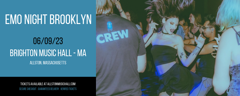 Emo Night Brooklyn at Brighton Music Hall tickets Emo Night Brooklyn at Brighton Music Hall