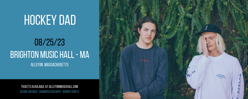 Hockey Dad at Brighton Music Hall tickets Hockey Dad at Brighton Music Hall