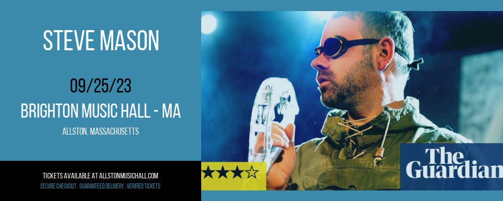 Steve Mason at Brighton Music Hall tickets Steve Mason at Brighton Music Hall