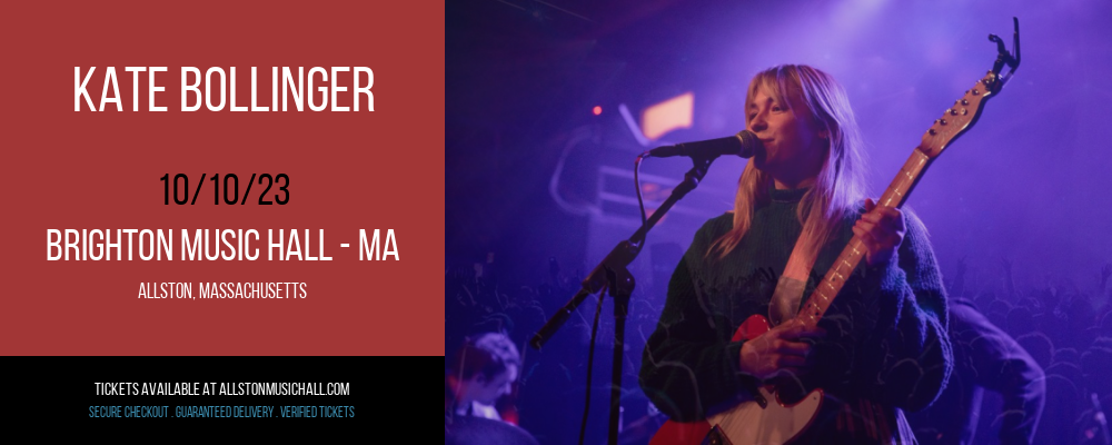 Kate Bollinger at Brighton Music Hall - MA