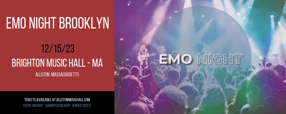 Emo Night Brooklyn at Brighton Music Hall - MA