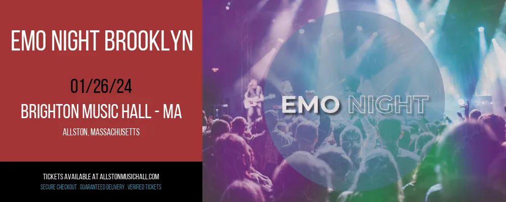 Emo Night Brooklyn at Brighton Music Hall - MA