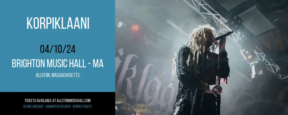 Korpiklaani at Brighton Music Hall - MA