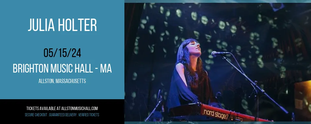 Julia Holter at Brighton Music Hall - MA