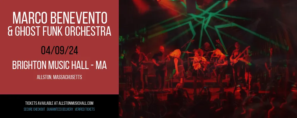 Marco Benevento & Ghost Funk Orchestra at Brighton Music Hall - MA