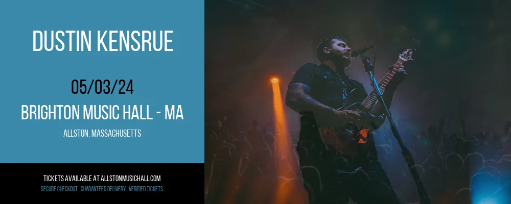 Dustin Kensrue at Brighton Music Hall - MA