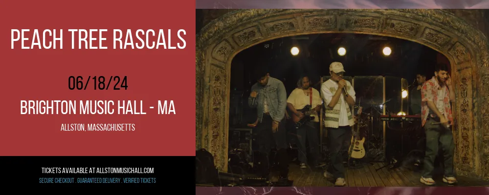 Peach Tree Rascals at Brighton Music Hall - MA