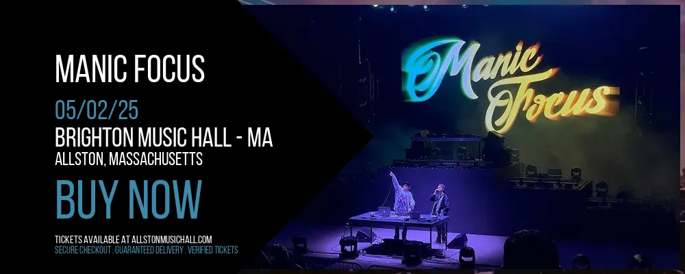 Manic Focus at Brighton Music Hall - MA