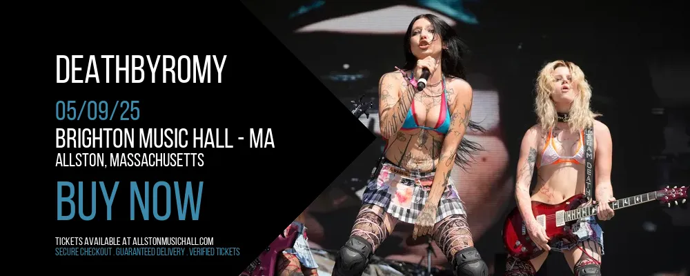 DeathByRomy at Brighton Music Hall - MA