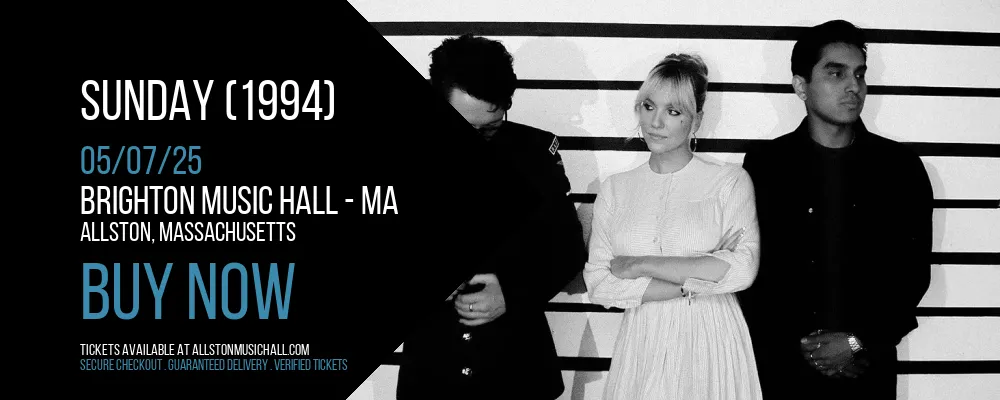 Sunday (1994) at Brighton Music Hall - MA