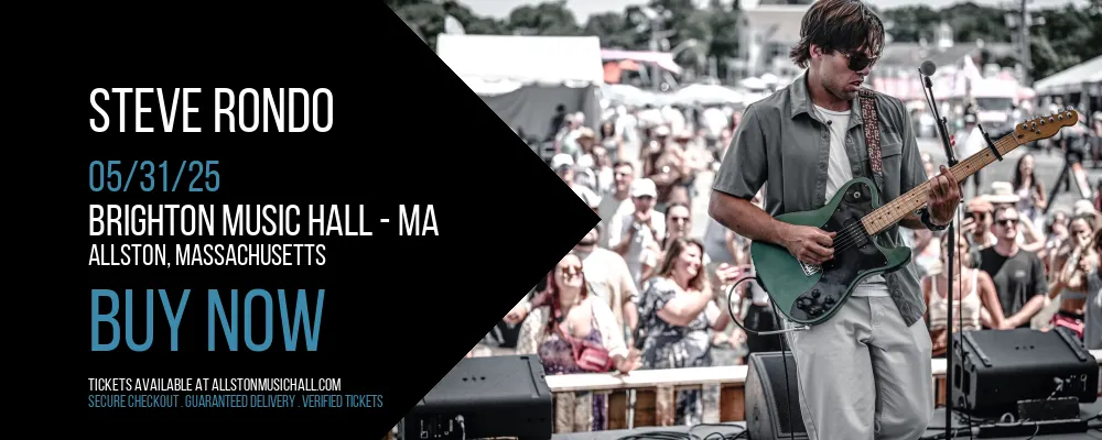 Steve Rondo at Brighton Music Hall - MA