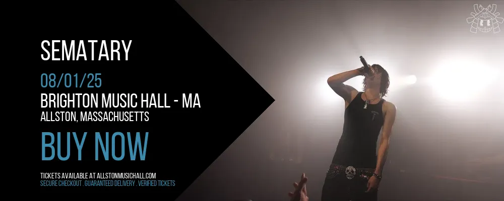 Sematary at Brighton Music Hall - MA