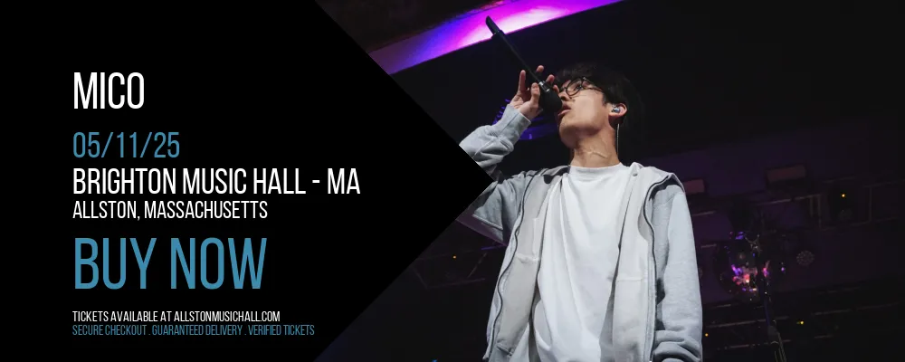 Mico at Brighton Music Hall - MA