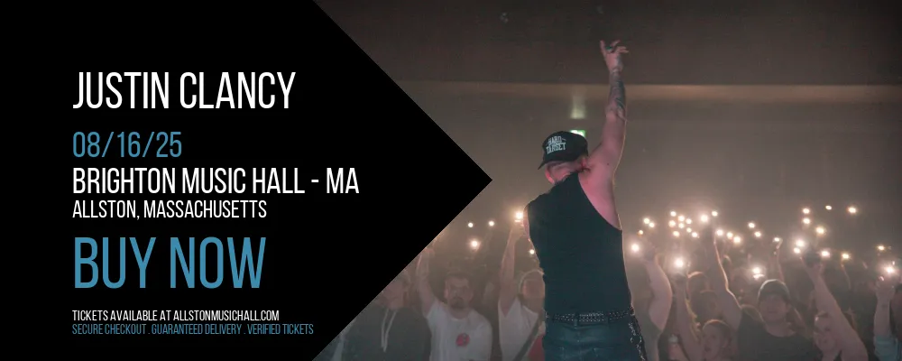 Justin Clancy at Brighton Music Hall - MA