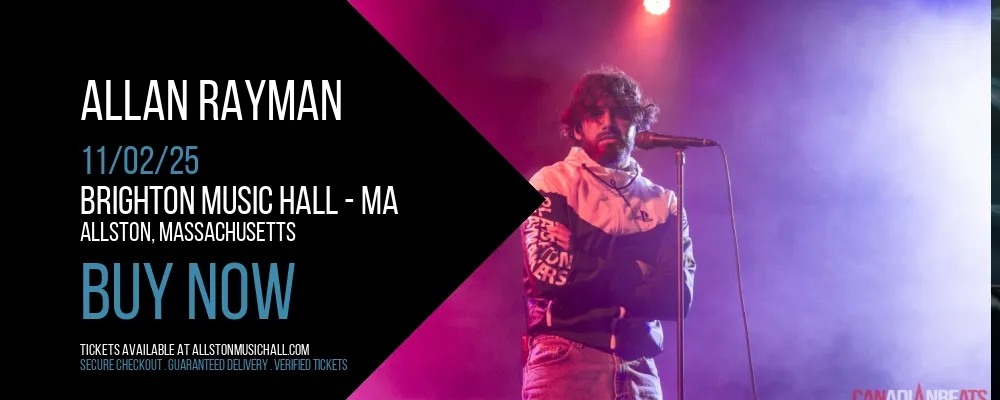Allan Rayman at Brighton Music Hall - MA