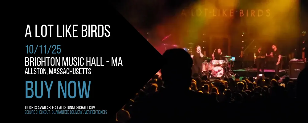 A Lot Like Birds at Brighton Music Hall - MA