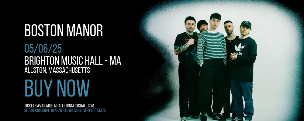 Boston Manor at Brighton Music Hall - MA