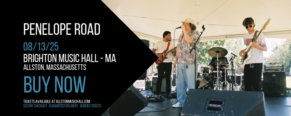 Penelope Road at Brighton Music Hall - MA