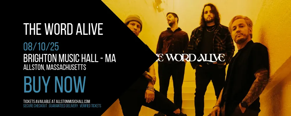 The Word Alive at Brighton Music Hall - MA